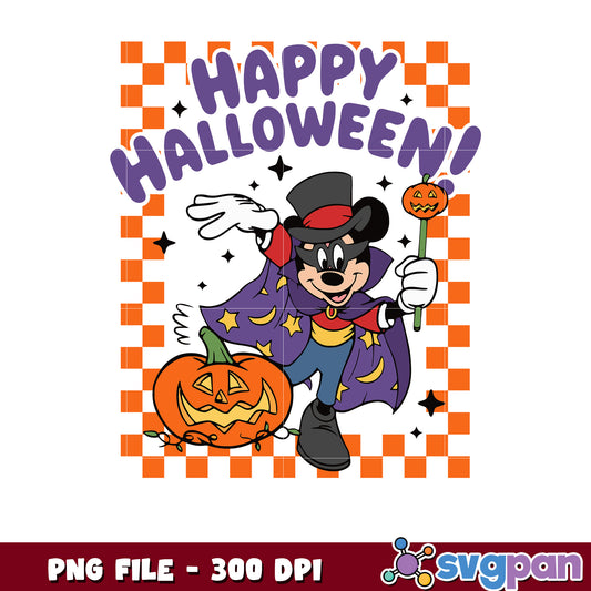Mickey mouse happy halloween png, halloween candy​ png, halloween mickey mouse png