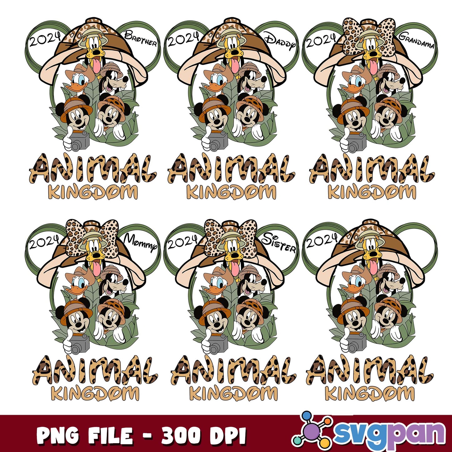 Mickey mouse kingdom png bundle