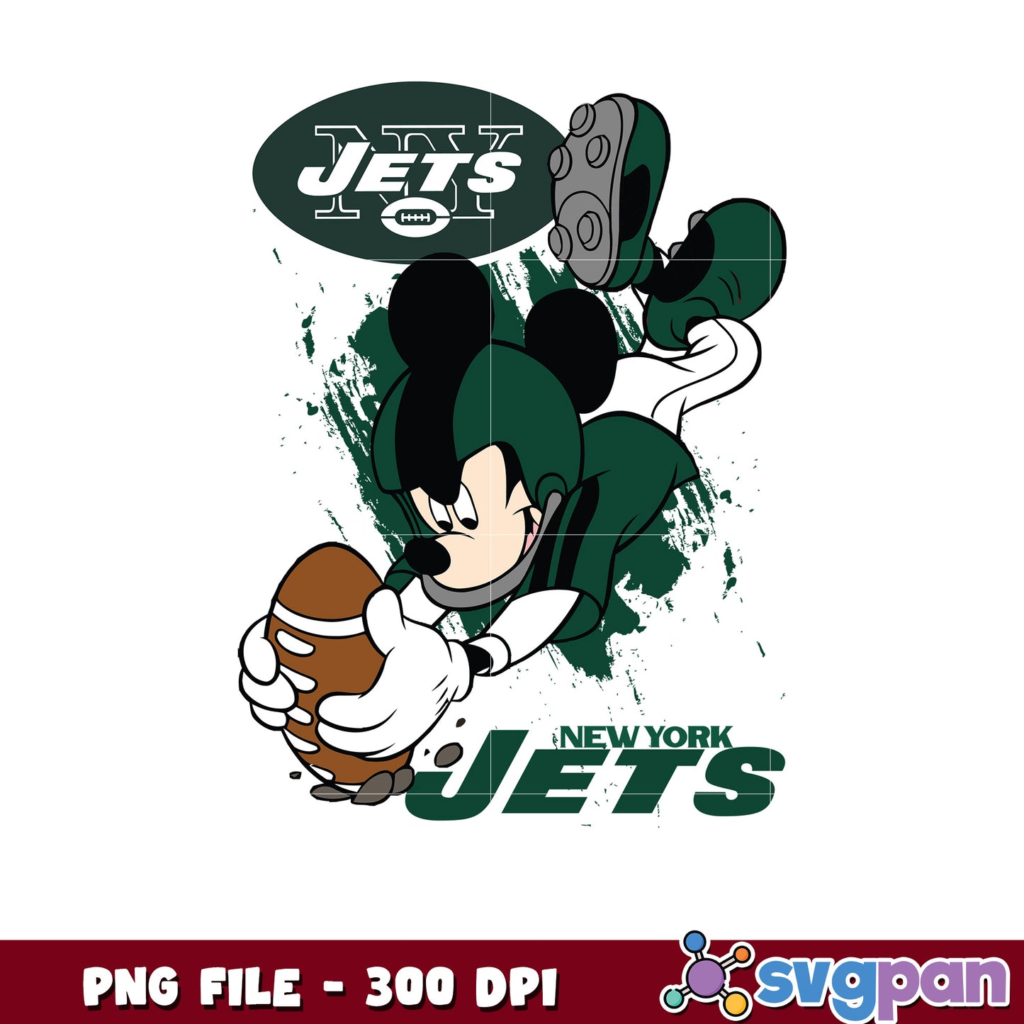 Mickey mouse mickey mouse design png, disney sports png, nfl teams png