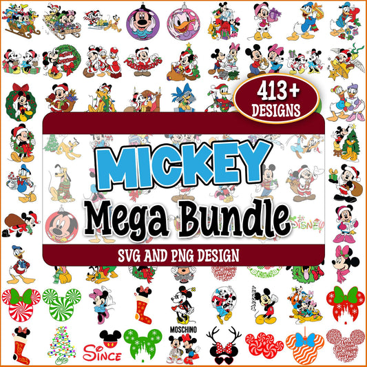 Mickey mouse new collection svg bundle