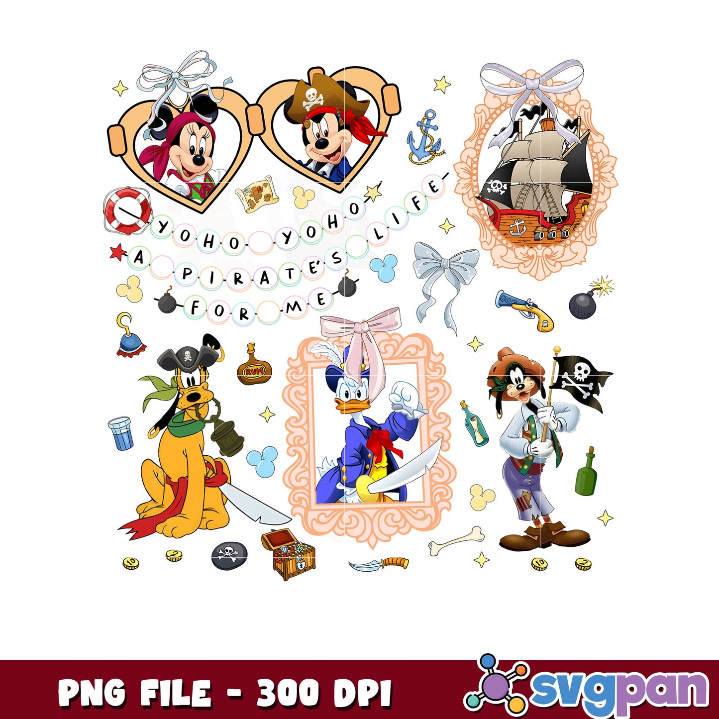 Mickey mouse pirate png, pirate mickey costume png, disney pirate adventure png