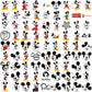 Mickey mouse set svg bundle, mickey mouse drawing svg, mickey mouse toys svg
