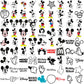Mickey mouse disney svg bundle, mickey mouse svg, mickey mouse characters svg