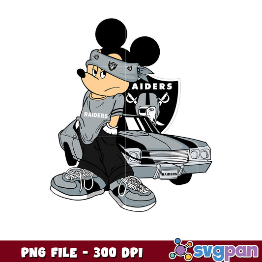 Mickey play nfl las vegas raiders team png, disney mickey mouse png, nfl games today png
