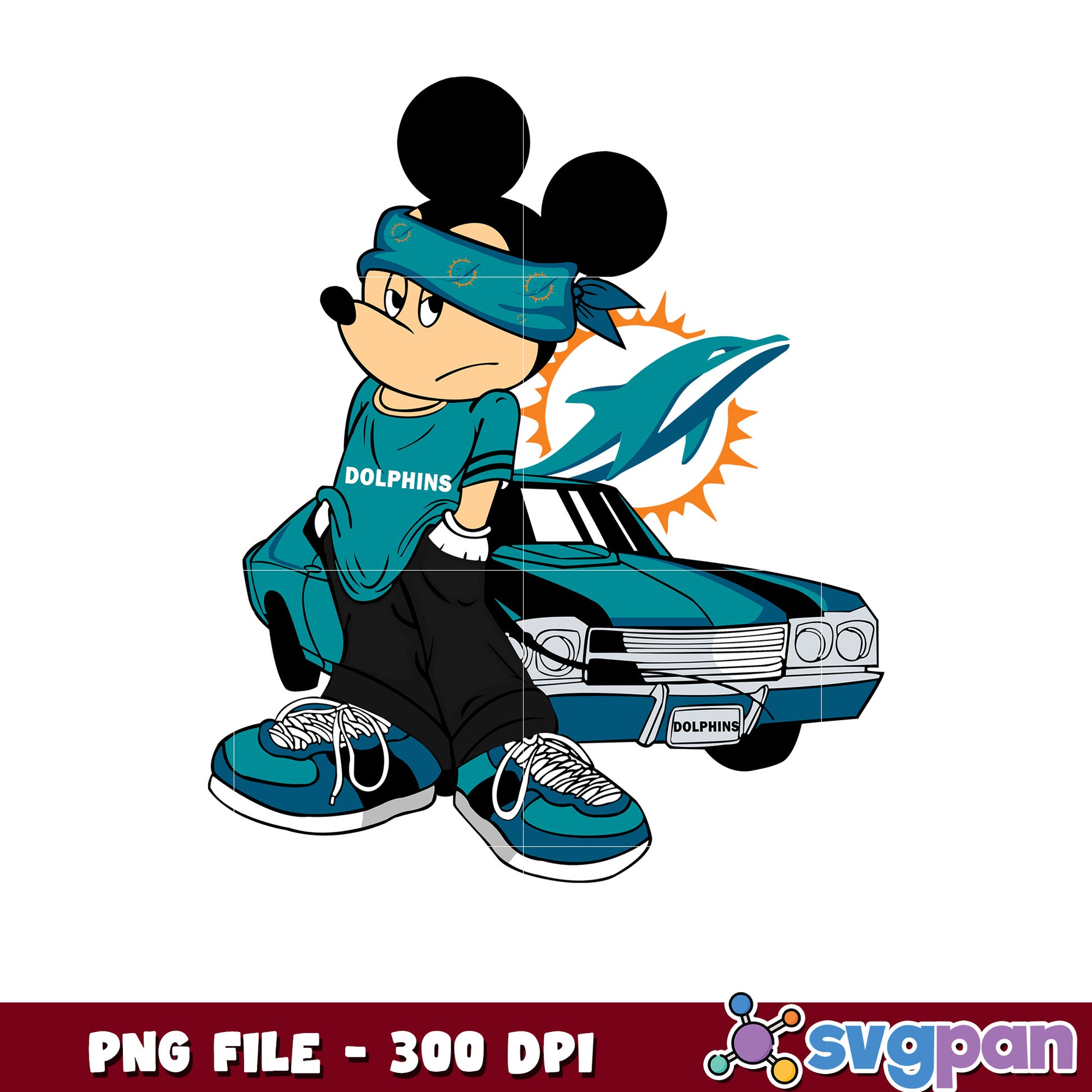 Mickey play nfl miami dolphins team png, disney mickey mouse png, nfl games today png