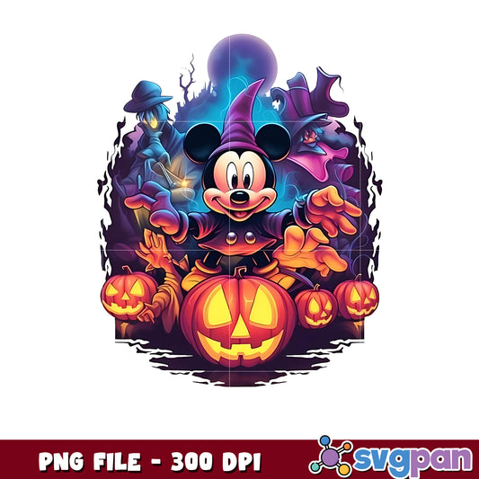 Mickey pumpkins png, spirit halloween png, halloween season png
