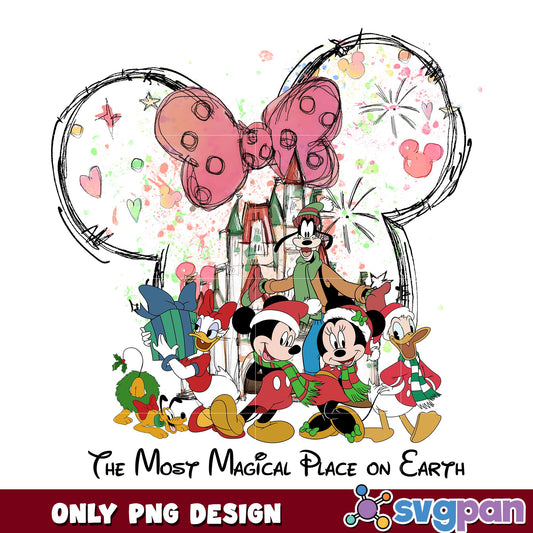 Mickey the most magical place on earth png