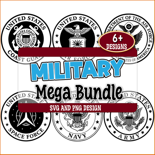 Military svg bundle