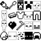 Minecraft desgin Svg Bundle, minecraft svg, minecraft skins svg