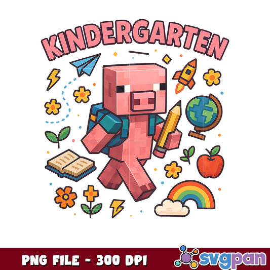 Minecraft pig student png