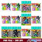 Minecraft school day png bundle, minecraft movie png, school days png
