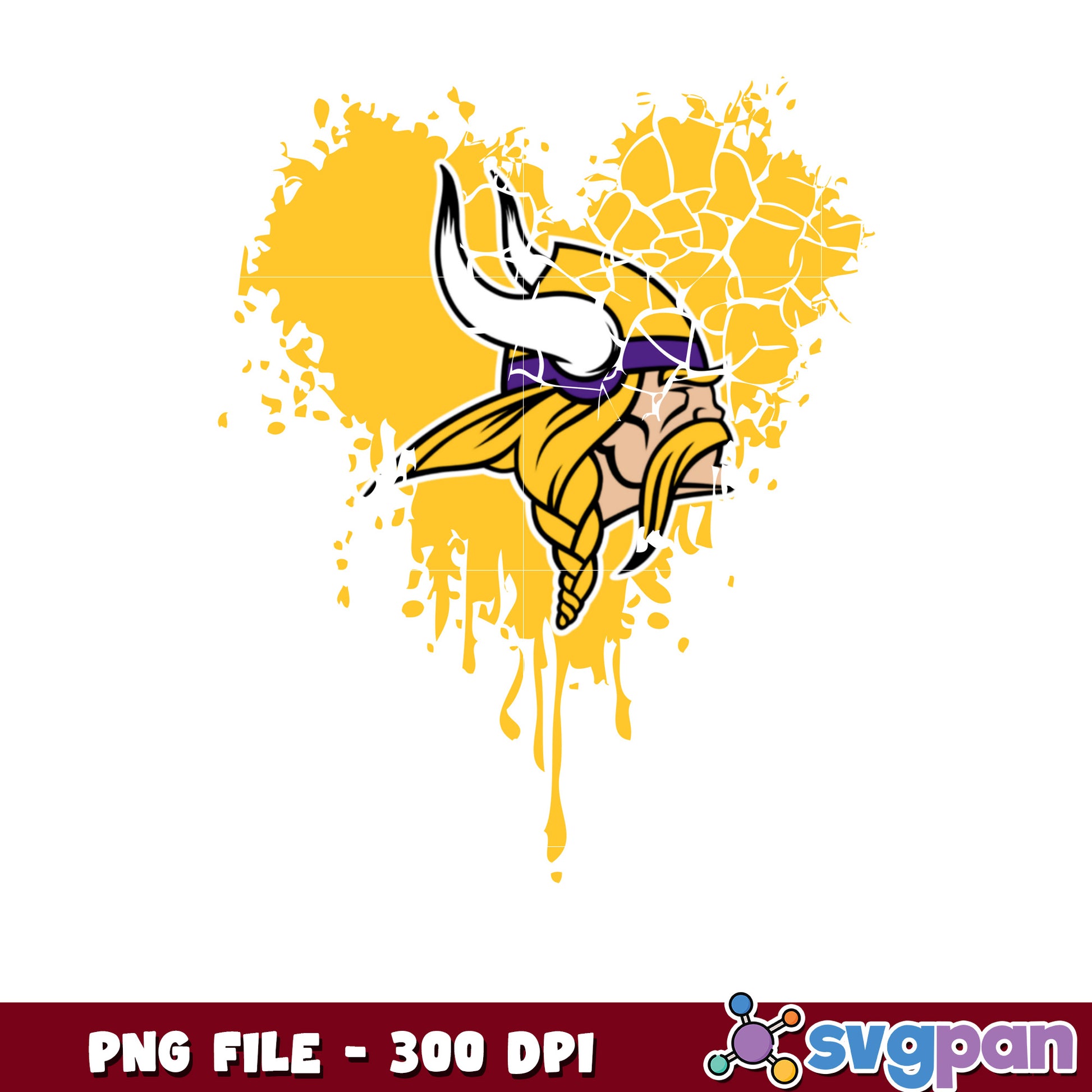 Minnesota vikings design png, vikings teams png, nfl american rugby png