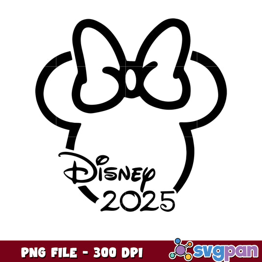 Minnie Mouse Disney 2025 PNG