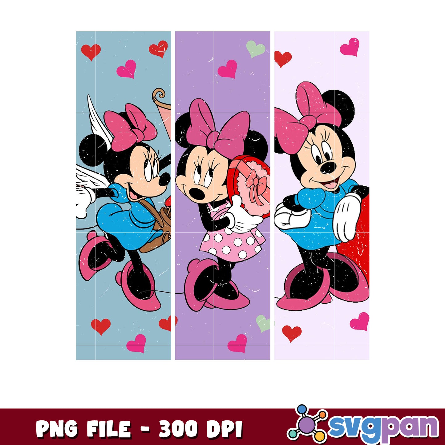 Minnie Mouse PNG Collection, Cute Designs for Kids Crafts