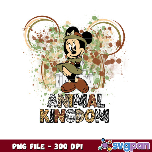 Minnie animal kingdom png, disneyland png, disney movies png