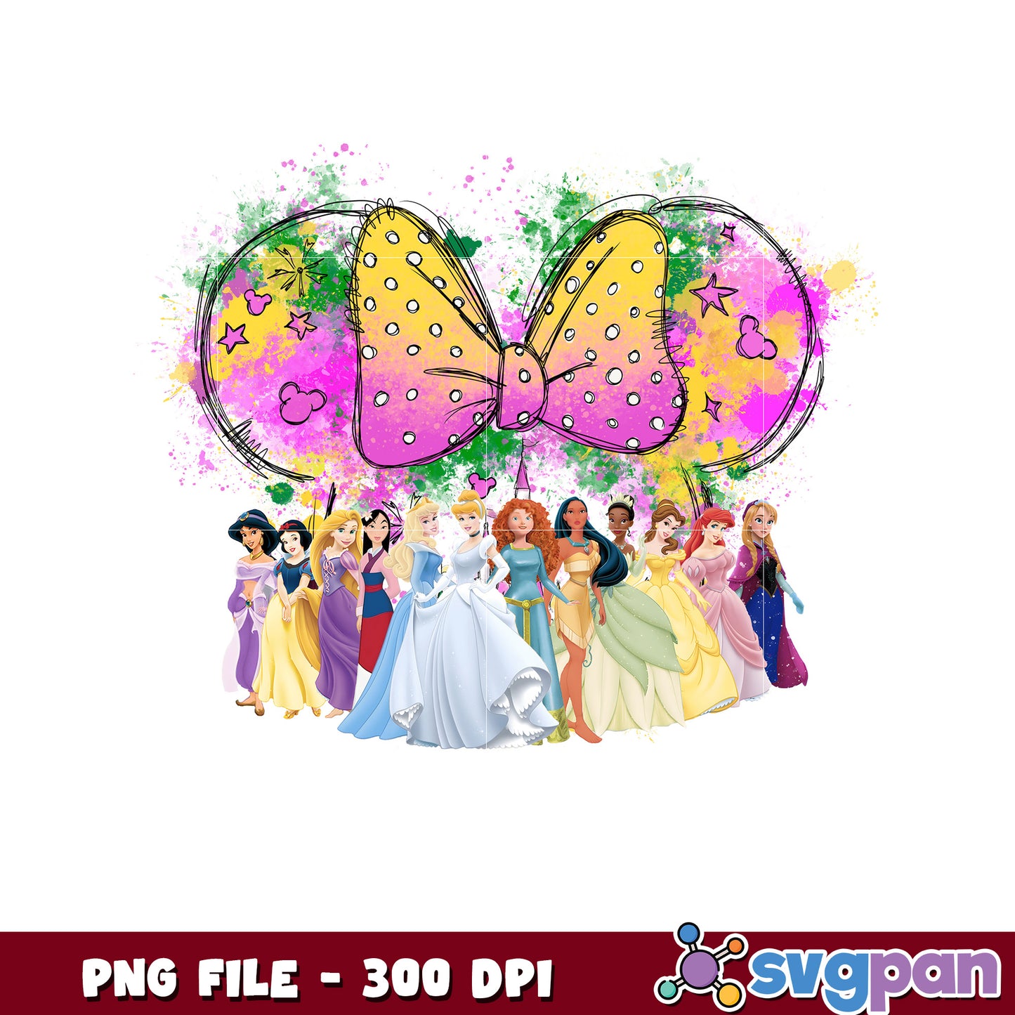 Minnie bowtie princess disney png, bowtie minnie princess disney png, minnie mouse png