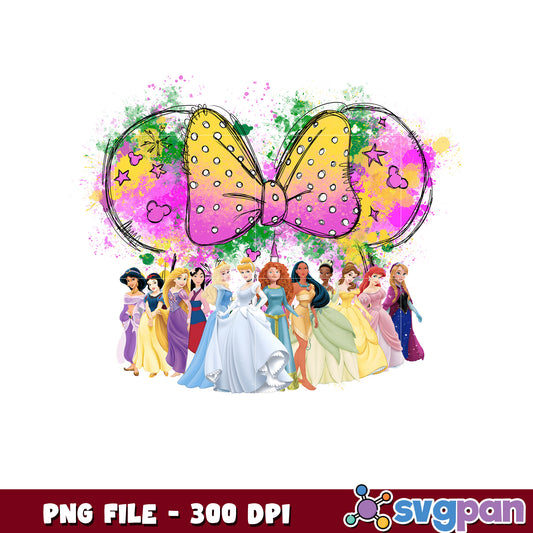 Minnie bowtie princess disney png, bowtie minnie princess disney png, minnie mouse png