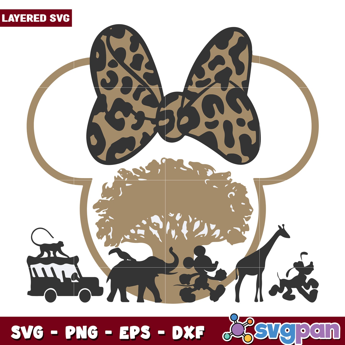 Minnie disney cartoons design svg, walt disney​ svg, disney plus svg