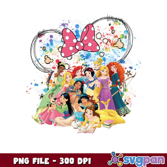 Minnie disney princess png, disney princess minnie png, disney princess png