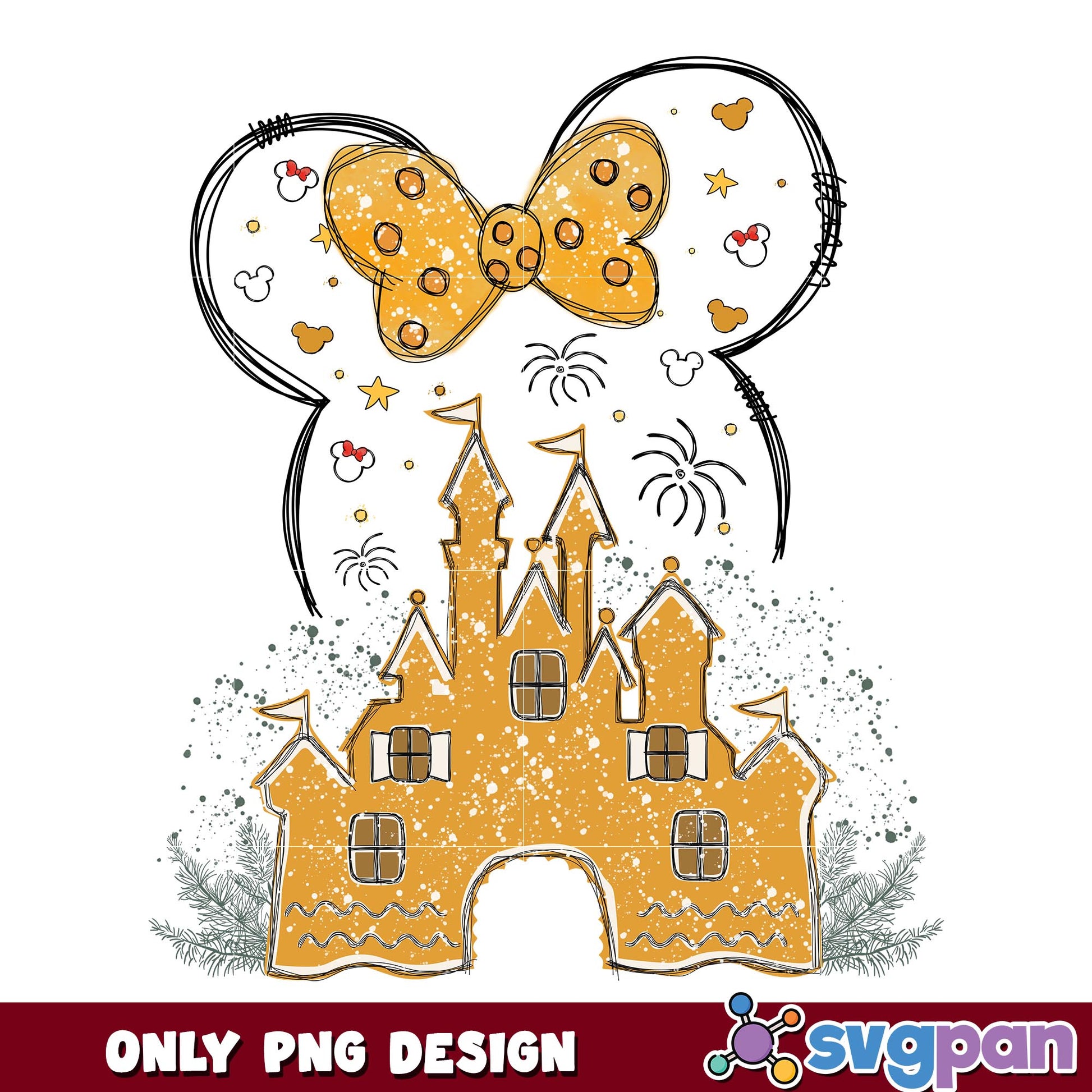 Minnie ears disney cestle png