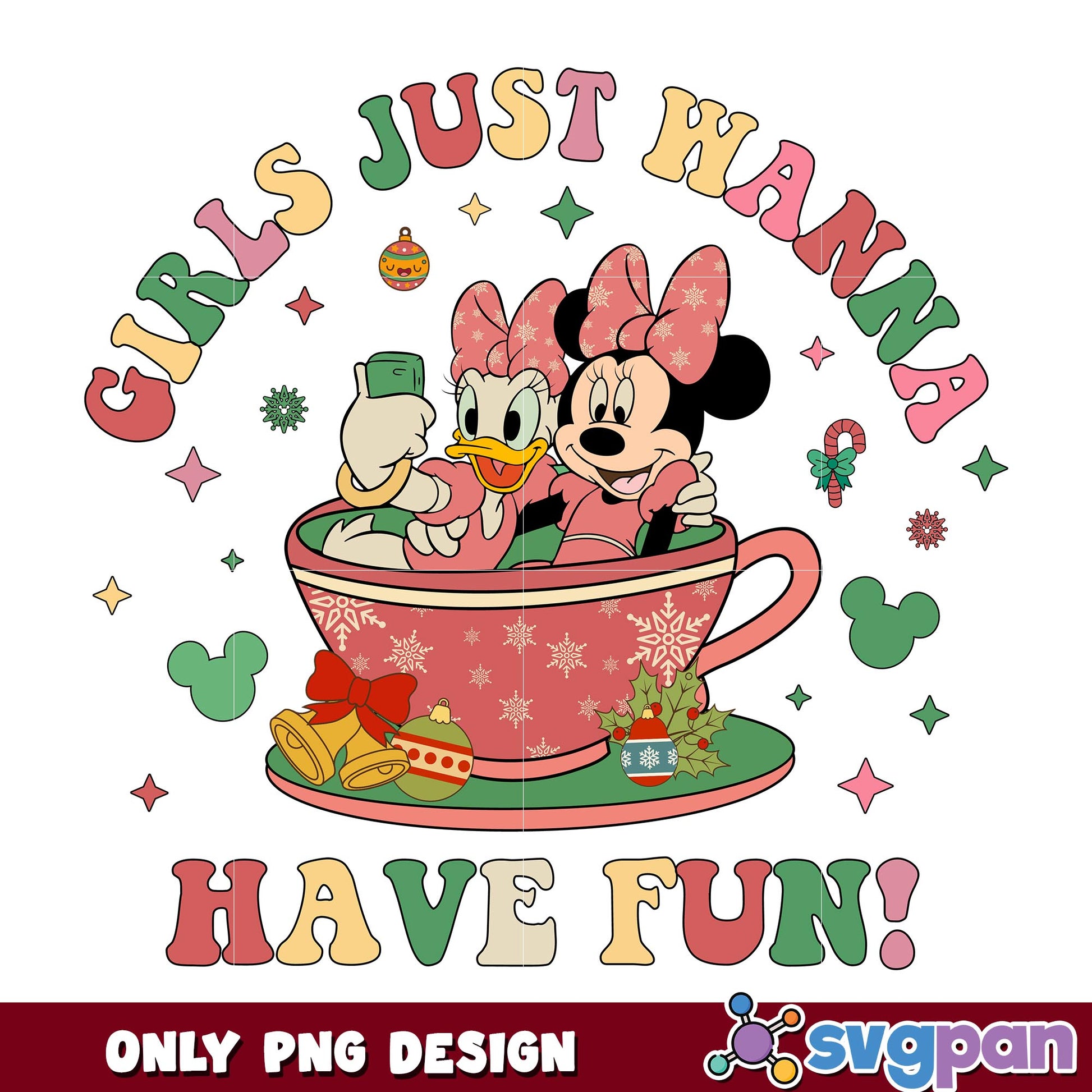 Minnie girls just hanna Have fun png