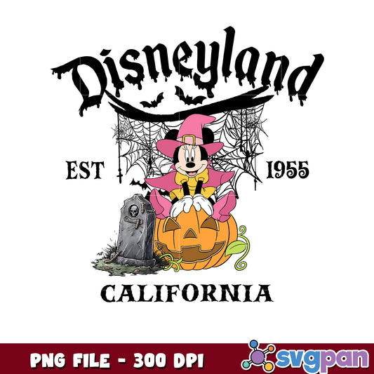 Minnie halloween design png, halloween candy png, spooky halloween png