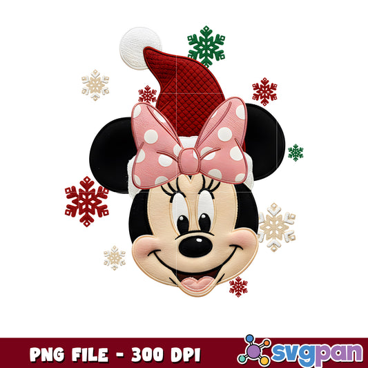 Minnie head png, spirit christmas​ png, christmas songs png