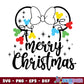 Minnie merry christmas lights svg, minnie mouse christmas lights svg