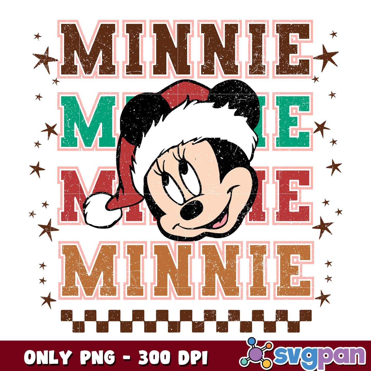 Minnie mouse chrismas png