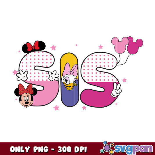 Minnie mouse disney sis girl png, minnie mouse png, disney png