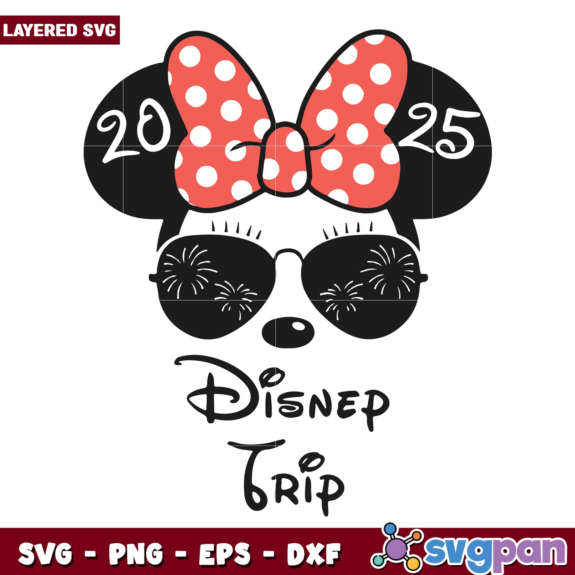 Minnie mouse disney trip svg, disney mickey mouse svg, disney trip svg