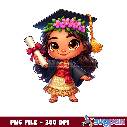Moana disney graduate png, disney moana png, graduation gifts png