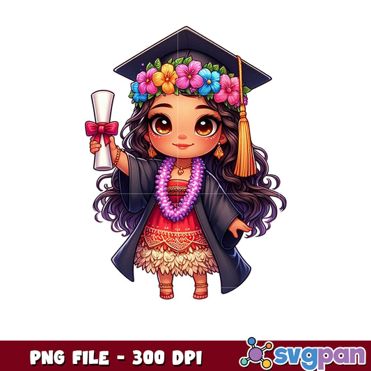 Moana graduation png, moana 2 disney plus​ png, the graduate png