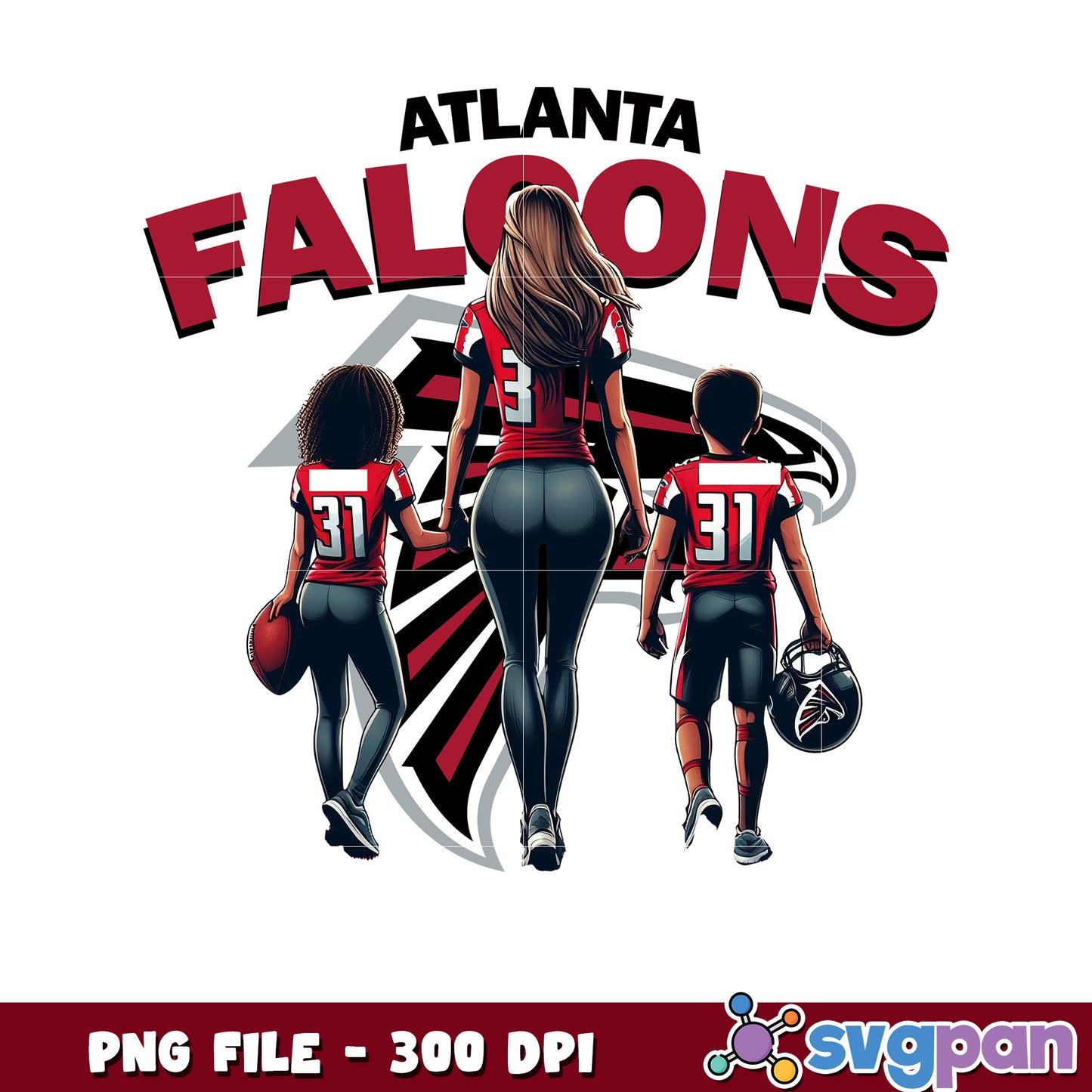 Mommy team atlanta falcons png, super bowl 2025 png, nfl american football png