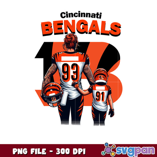 Mommy team cincinnati bengals png, super bowl 2025 png, nfl american football png