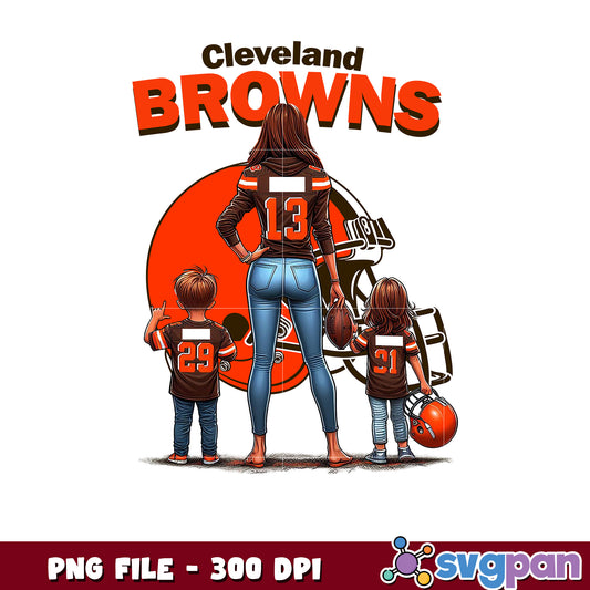 Mommy team cleveland browns png, super bowl 2025 png, nfl american football png