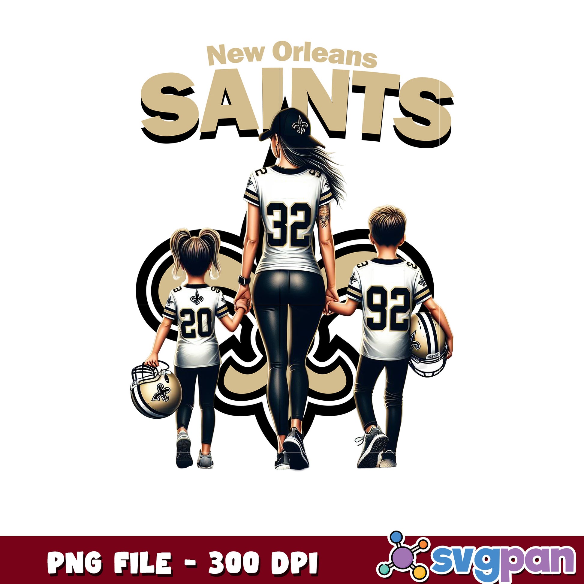 Mommy team new orleans saints png, super bowl 2025 png, nfl american football png