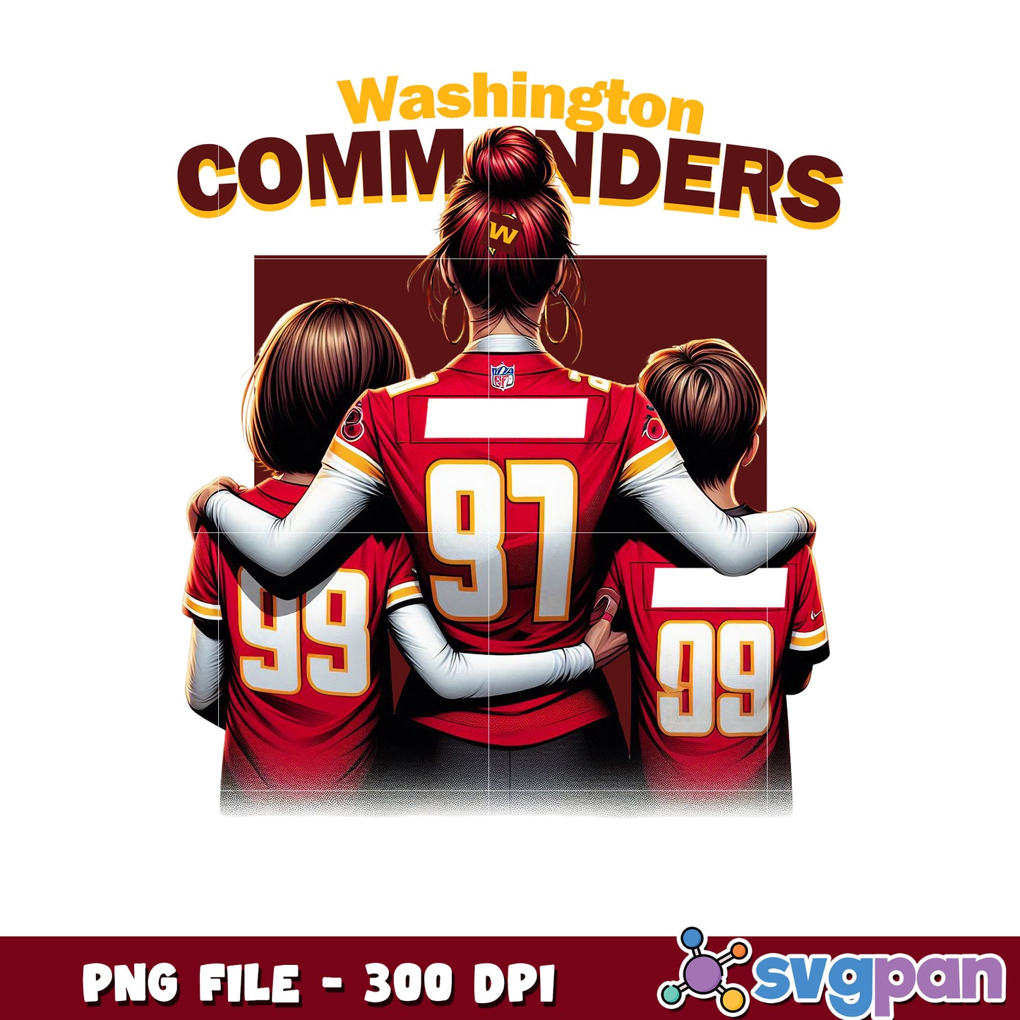 Mommy team washington commanders png, super bowl 2025 png, nfl american football png