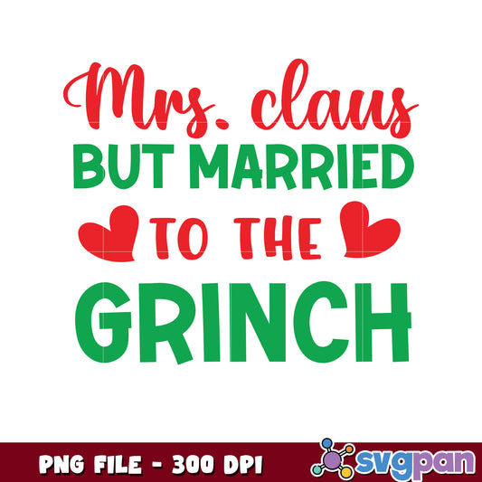 Mrs claus but married png, cartoon grinch png, blue grinch​ ​png