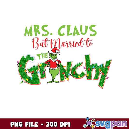Mrs claus the grinchy png, grinch smile​​ png, grinch head ​png