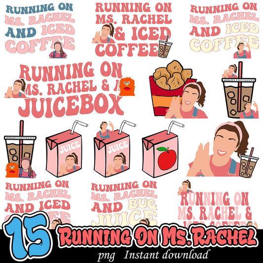 Ms Rachel PNG Bundle Instant Download