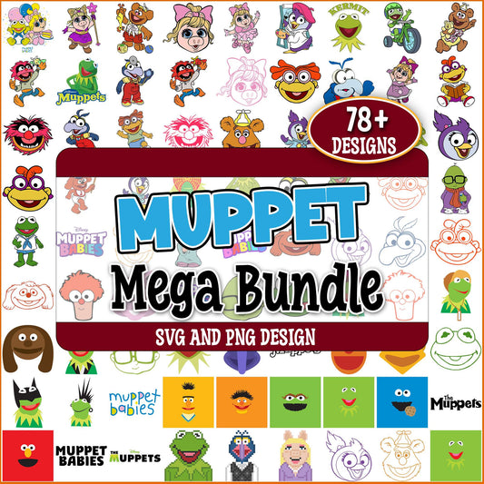 Muppets svg bundle