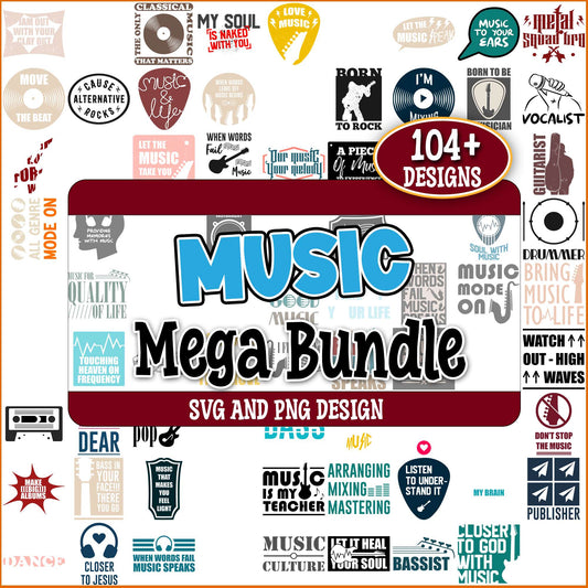 Music quotes svg bundle