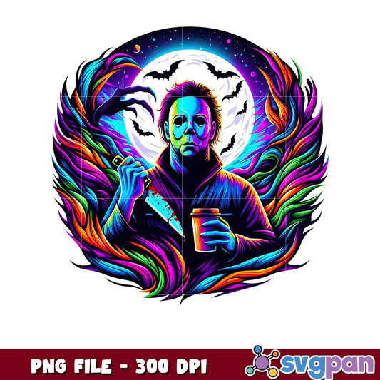 Mychael myers halloween png, spooky halloween png, halloween candy png