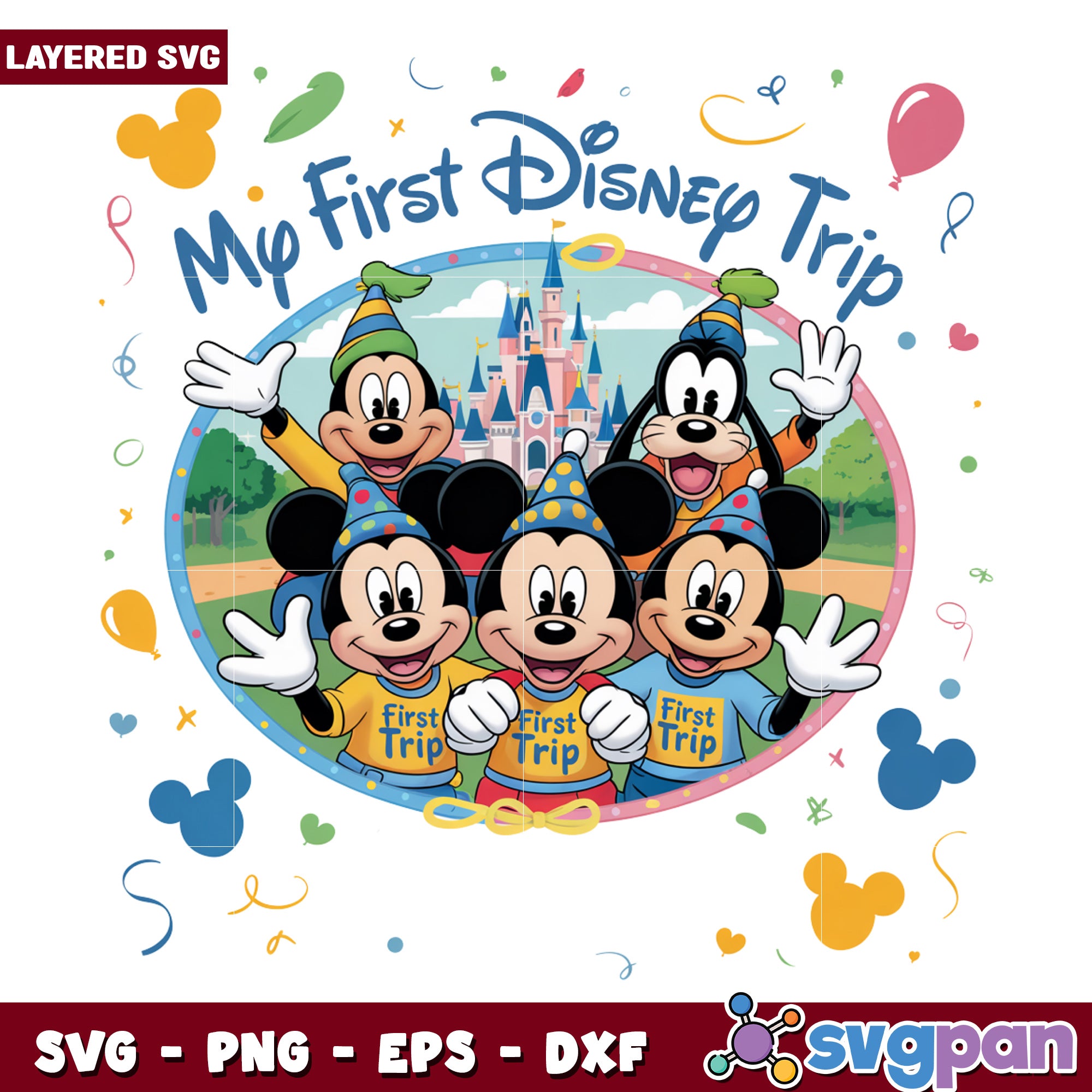 My First Disney Trip Mickey And Goofy Png Disney Summer Vacation Png My First Disney Trip Mickey And Goofy Png Disney Summer Vacation Png