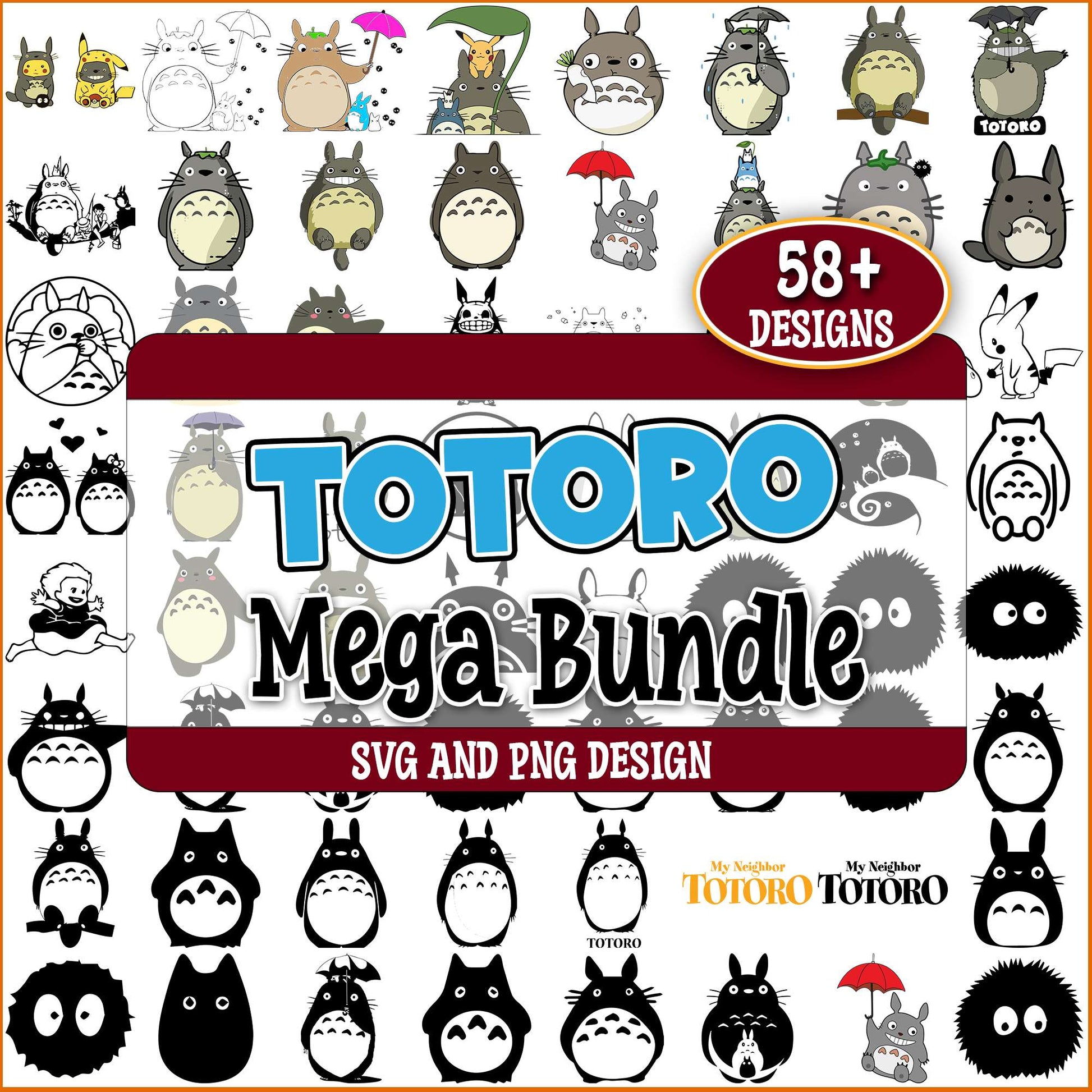 My neighbor totoro svg bundle