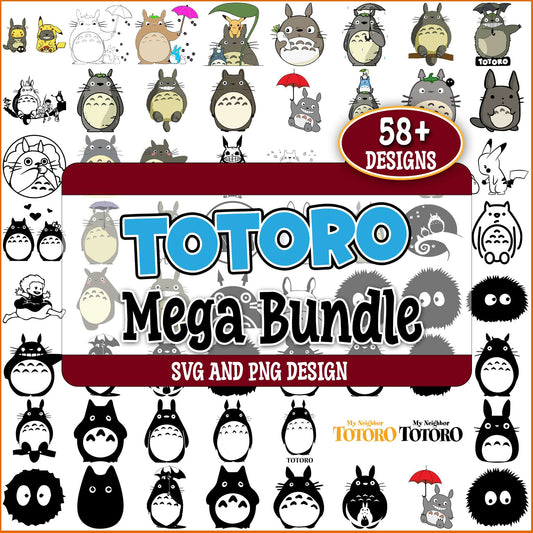 My neighbor totoro svg bundle