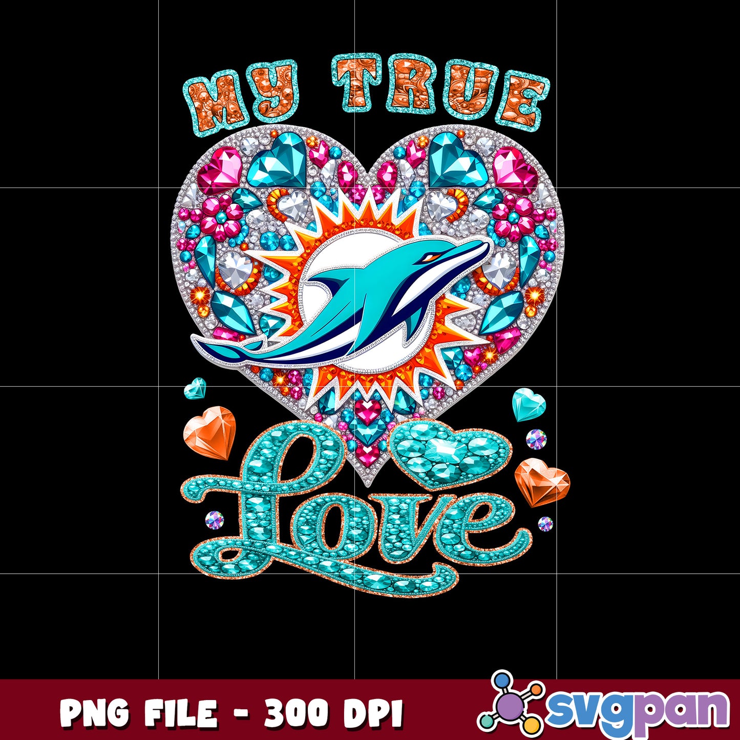 My true heart miami dolphins png, nfl teams 2025 png, nfl dolphins shirt png