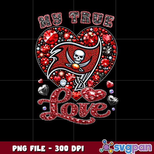 My true heart tampa bay buccanneers png, nfl teams 2025 png, nfl shirt buccanneers png