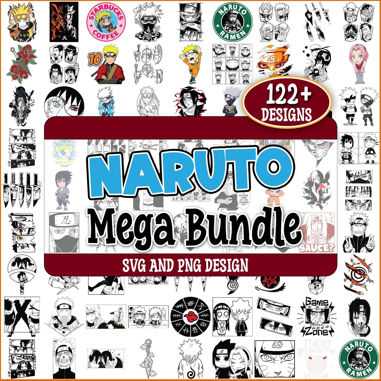 Naruto svg bundle